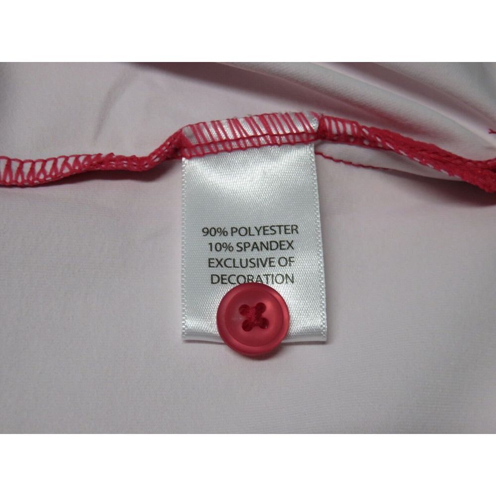 Mens USGA Squirrel Polo Short Sleeve Bright Red M Golf Shirt Polyester US OPEN - Picture 9 of 11